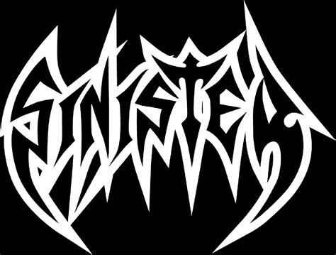 Sinister Metal Band Logos, Metal Font, Metal Bands, Metal Artwork, Artwork Painting, Fashion ...