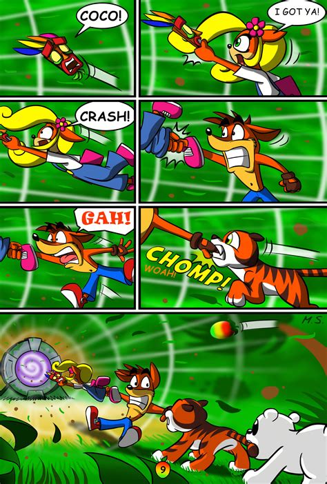 Crash n Spyro: page 9 by MagzieArt on DeviantArt