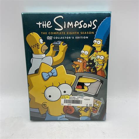 The Simpsons - The Complete Eighth Season (DVD, 2009, 4-Disc Set) New ...