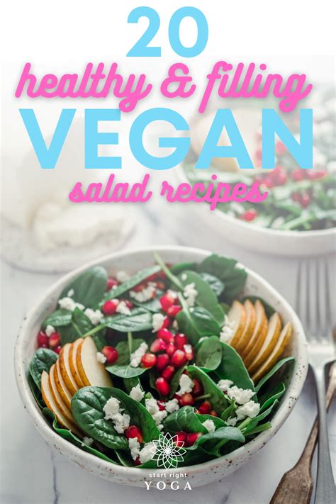 20 Skinny Healthy Vegan Salads For Weight Loss - startrightyoga.com