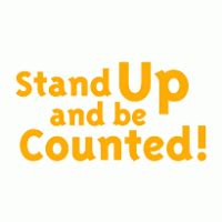 Stand Up and be Counted! Logo Vector (.EPS) Free Download