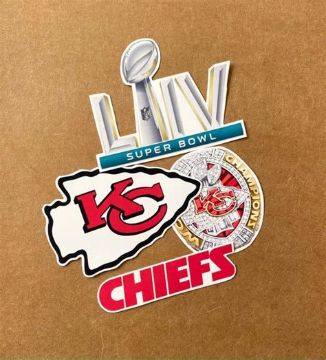 Kansas City Chiefs Sticker // Multiple Options // Super Bowl | Etsy in ...