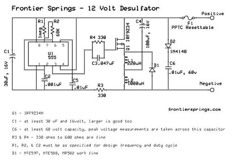 Diy Battery Desulfator Schematic