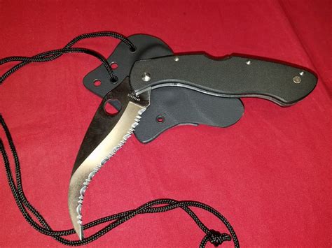 Custom Spyderco Civilian Kydex Sheath - Etsy