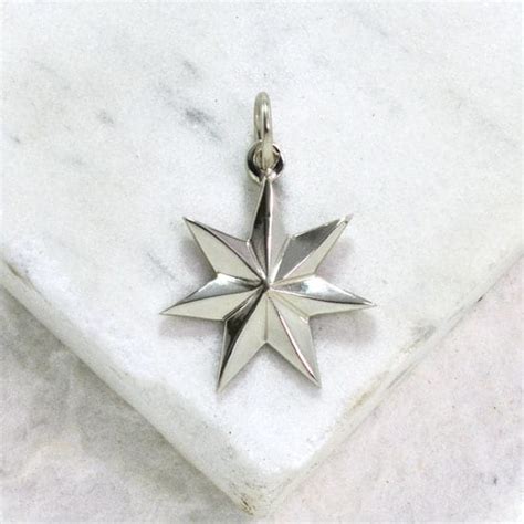 Star of Bethlehem Pendant (Sterling Silver) - Gallery Byzantium