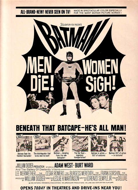 The Bat Channel!: Batman 1966 movie posters