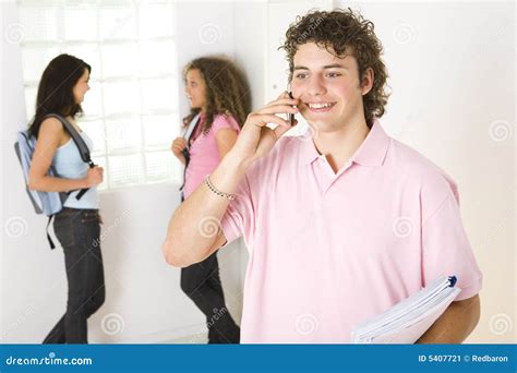 Yes, I m at school stock image. Image of college, friends - 5407721