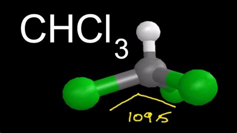 CHCl3 Molecular Geometry / Shape and Bond Angles - YouTube