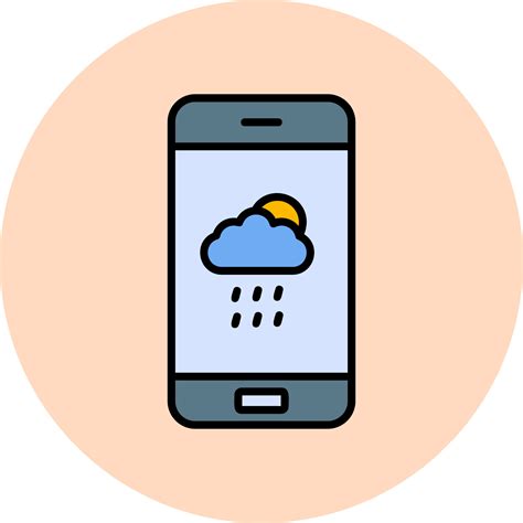 Weather App Vector Icon 20517691 Vector Art at Vecteezy