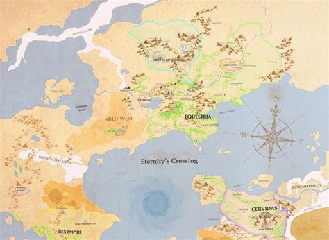 Equestria And Beyond Map