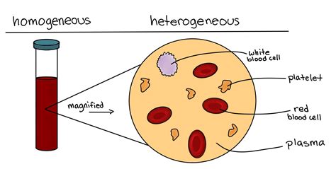 Heterogeneous Mixture Diagram