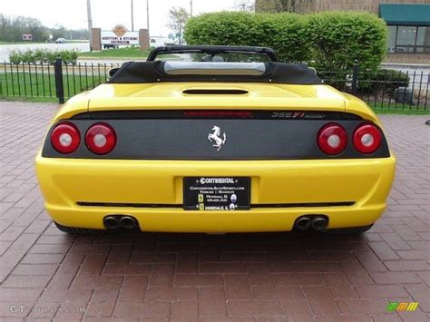 1999 Yellow Ferrari 355 F1 Spider #63199936 Photo #8 | GTCarLot.com ...