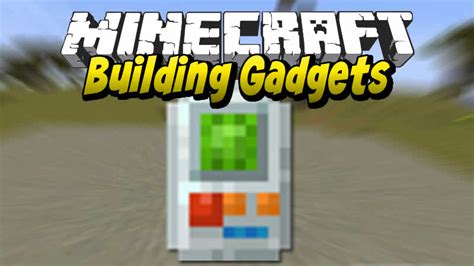 Building Gadgets Mod 1.19.2/1.18.2/1.16.5/1.12.2 (Fast Building) | MinecraftGames.co.uk