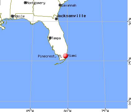 Pinecrest, Florida (FL 33156) profile: population, maps, real estate ...