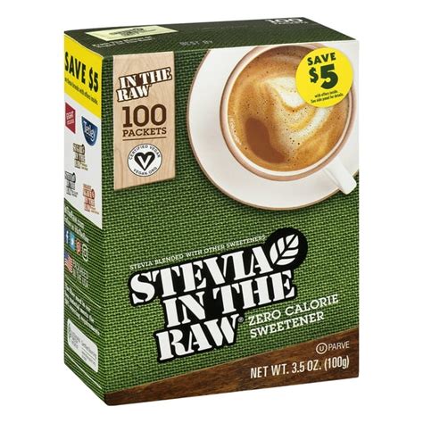 (100 Packets) Stevia in the Raw Zero Calorie Sweetener - Walmart.com - Walmart.com