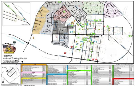 Fort Irwin National Training Center Newcomers Map - Fort Irwin FMWR