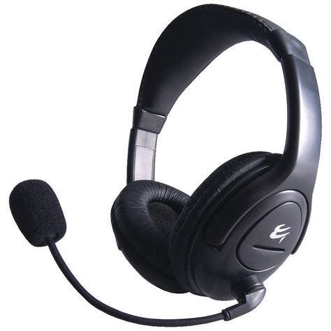 Computer Gear HP 512 Multimedia Stereo Headset With Boom Microphone 24-1512