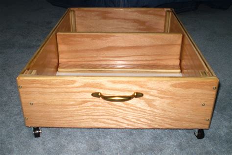 Under Bed Storage - Rolling Drawer - Storage Box | Bed storage drawers, Under bed storage, Bed ...