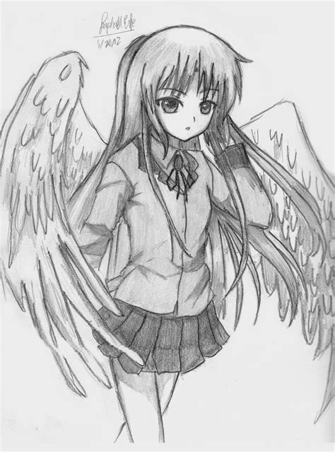 Tachibana Kanade 'Tenshi'- Angel Beats! by rapperfree.deviantart.com on ...