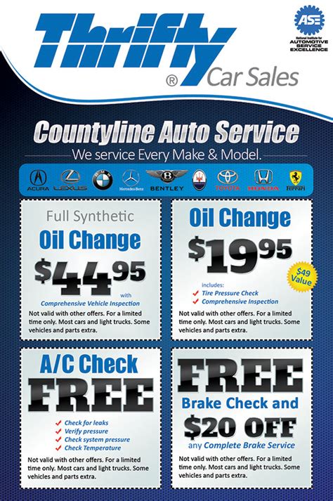 Thrifty Car Sales Flyer Design & Printing in Florida