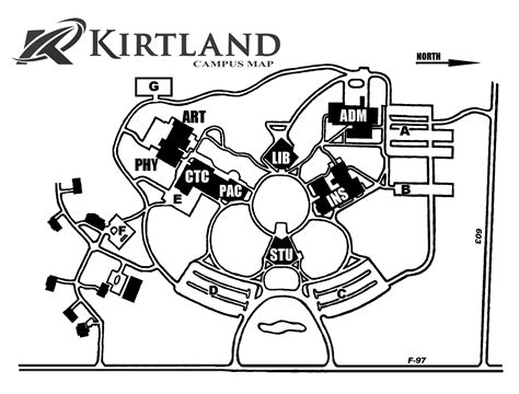 Campus Map - Kirtland Community College - Acalog ACMS™