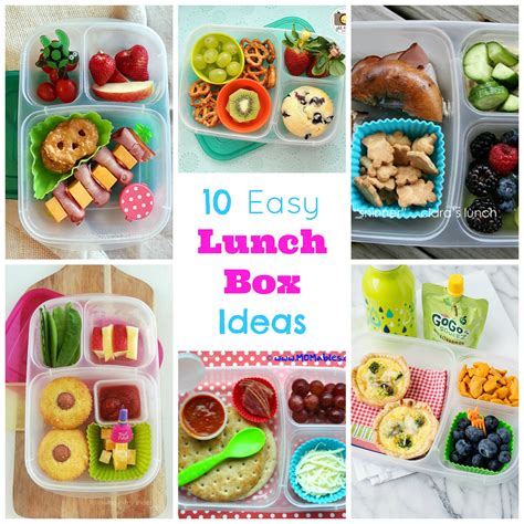 10 Easy Lunch Box Ideas - Happy Home Fairy