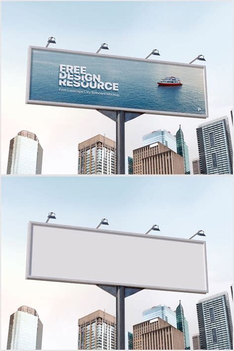 If you are using a billboard as a marketing medium then it should be ...