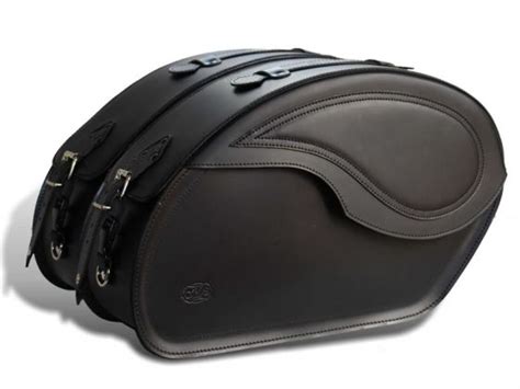 Saddlebags VENDETTA Basic model Honda Rebel CMX 1100 - Leather saddlebags