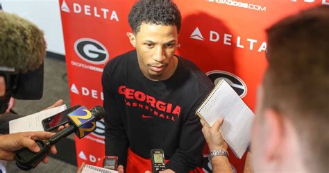 Photos: UGA basketball coach and players talk future season