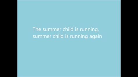 Dar Williams - Summer Child with lyrics - YouTube