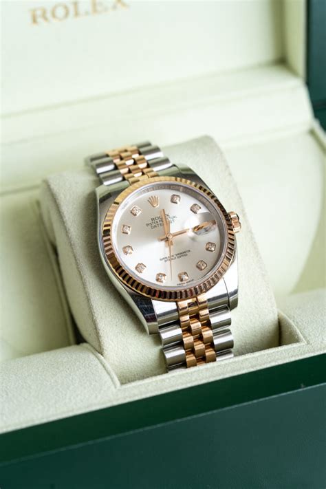 Rolex Datejust 36mm Steel and Rose Gold | Kendalls