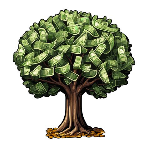 Money tree illustration, Money Finance, Money saving. 27292422 PNG