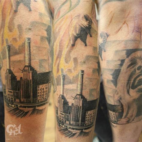 Pink Floyd The Wall Sleeve by Capone: TattooNOW