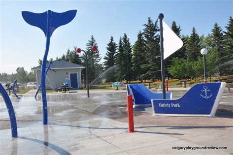 South Glenmore Park Nautical Spray Park - calgaryplaygroundreview.com