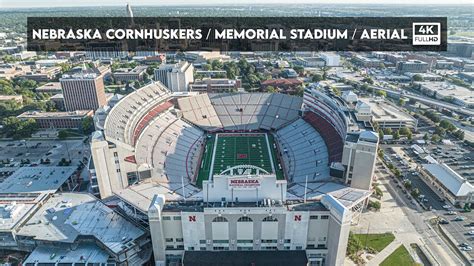 Nebraska Cornhuskers / Memorial Stadium / 4K Aerial Footage / September 16, 2022 - YouTube