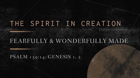 The Spirit in Creation - Faithlife Sermons