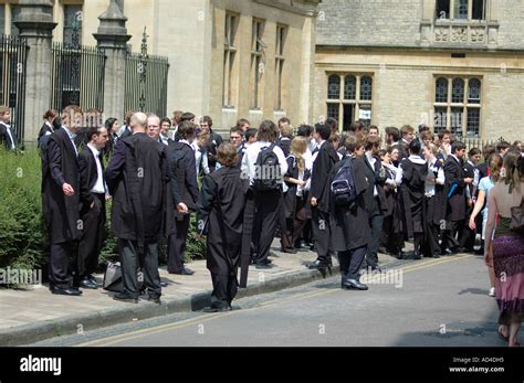 Oxford University students Stock Photo - Alamy