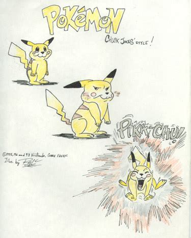 Pikachu Chuck Jones Style by fangarius on DeviantArt