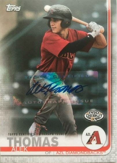 Future Watch: Alek Thomas Rookie Baseball Cards, Diamondbacks