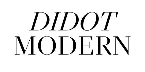 NN Didot Modern Light Font | xFonts.pro