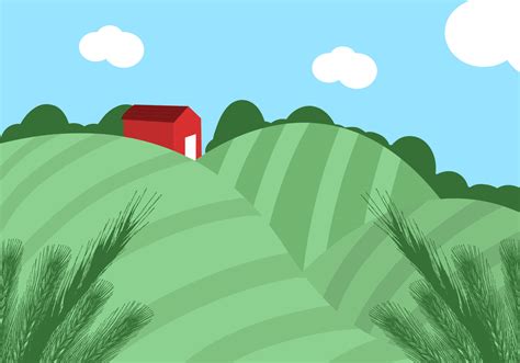 Rice Field Vector - Download Free Vector Art, Stock Graphics & Images