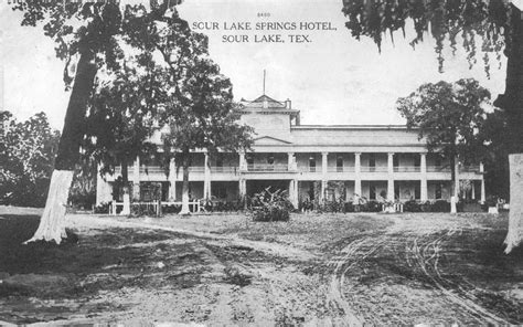 Postcard of Sour Lake Springs Hotel, Sour Lake, Texas (10001277) - PICRYL - Public Domain Media ...