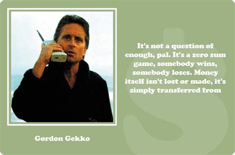 Gordon Gekko Quotes. QuotesGram