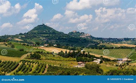 Italian Landscape in Tuscany Stock Image - Image of rural, grass: 145552875