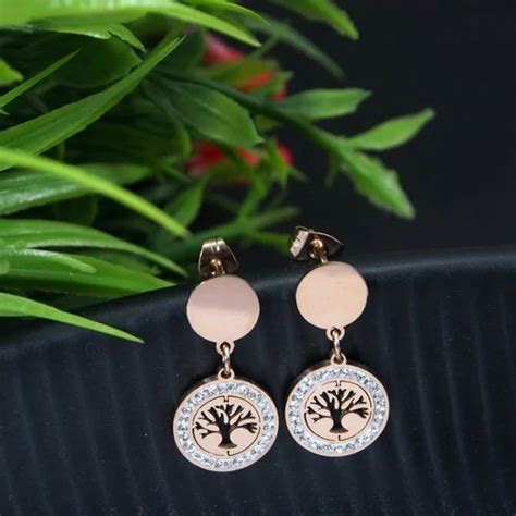 Stainless Steel Earrings at Rs 150/piece in Mumbai | ID: 26758835473