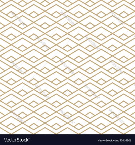 Abstract gold and white seamless pattern Vector Image