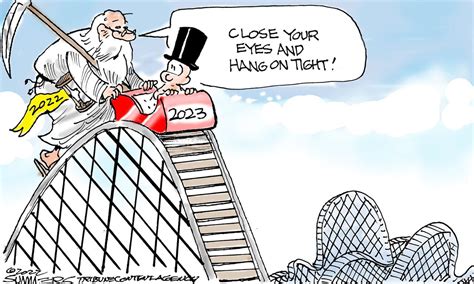 Editorial cartoons for Jan. 1, 2023: A new year, Southwest meltdown ...