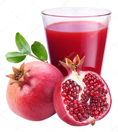 Pomegranate juice with pomegranate Stock Photo by ©Valentyn_Volkov 12639012