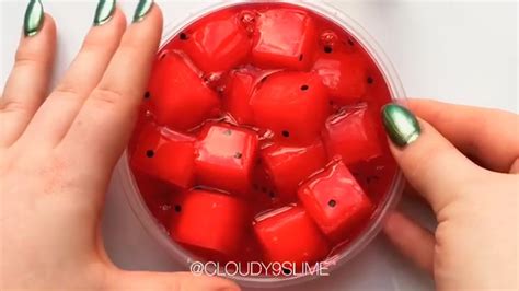 Relaxing Slime ASMR - Jelly Cube Slime #2 - YouTube