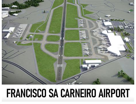 3D model Porto Airport VR / AR / low-poly | CGTrader